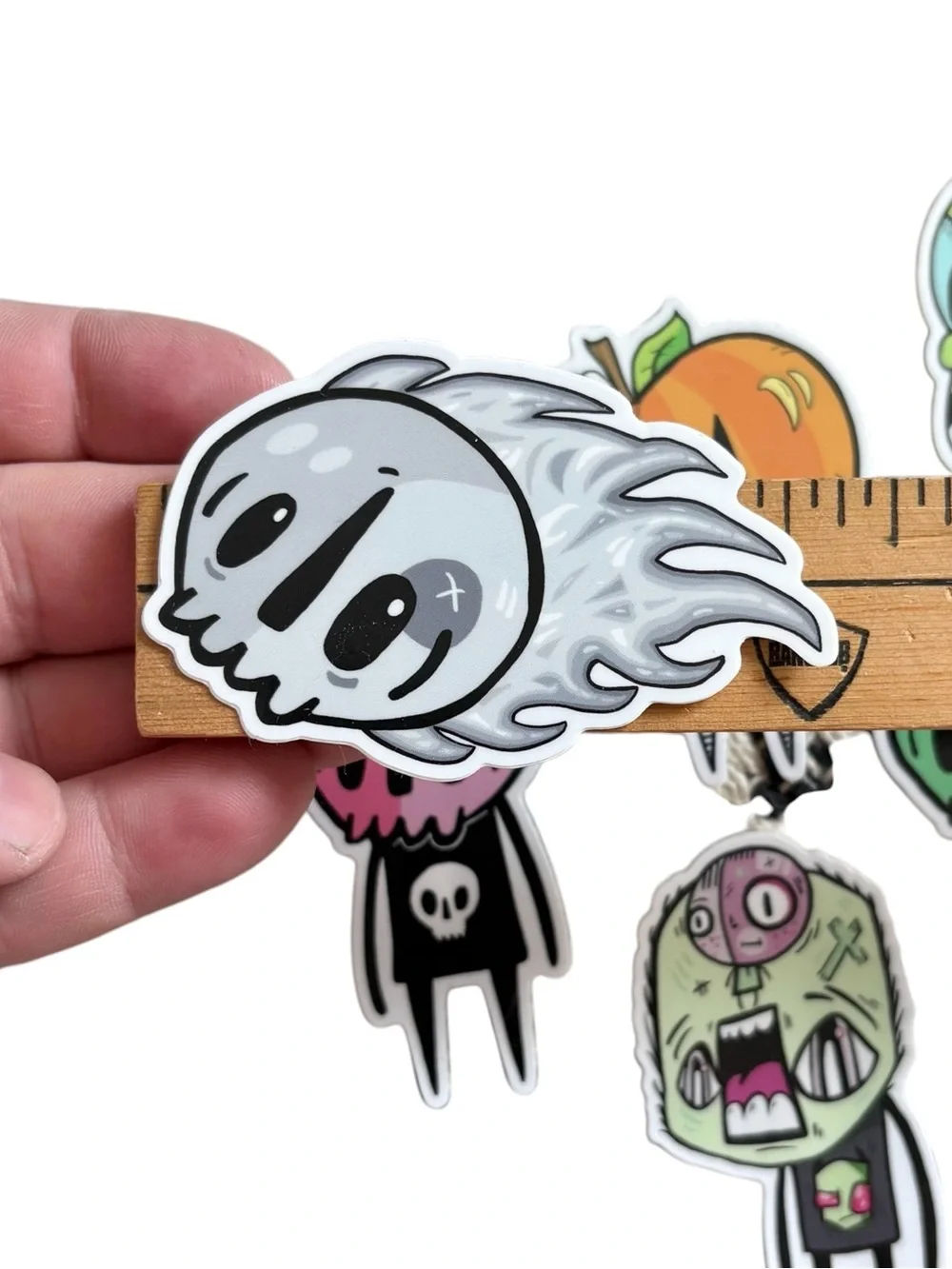6pk Halloween Vinyl Stickers